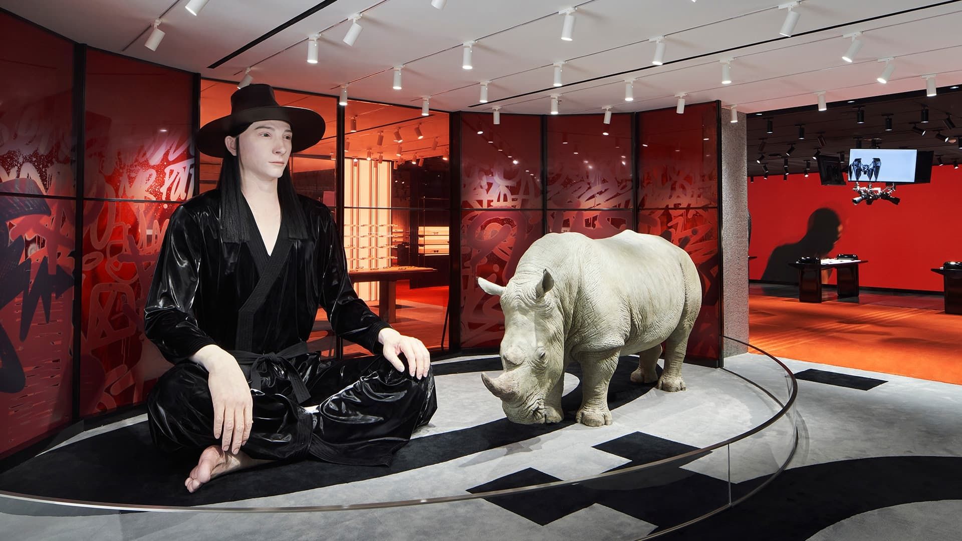 Gentle Monster Flagship Store as immersive visual brand experience example