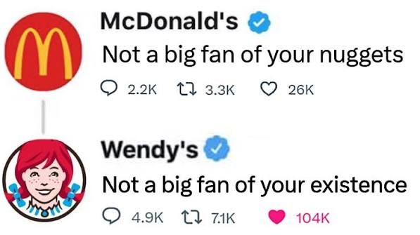 Wendy's savage replies online